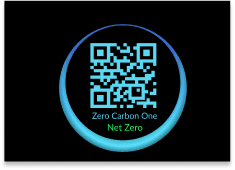 Digital Emission offset QR code