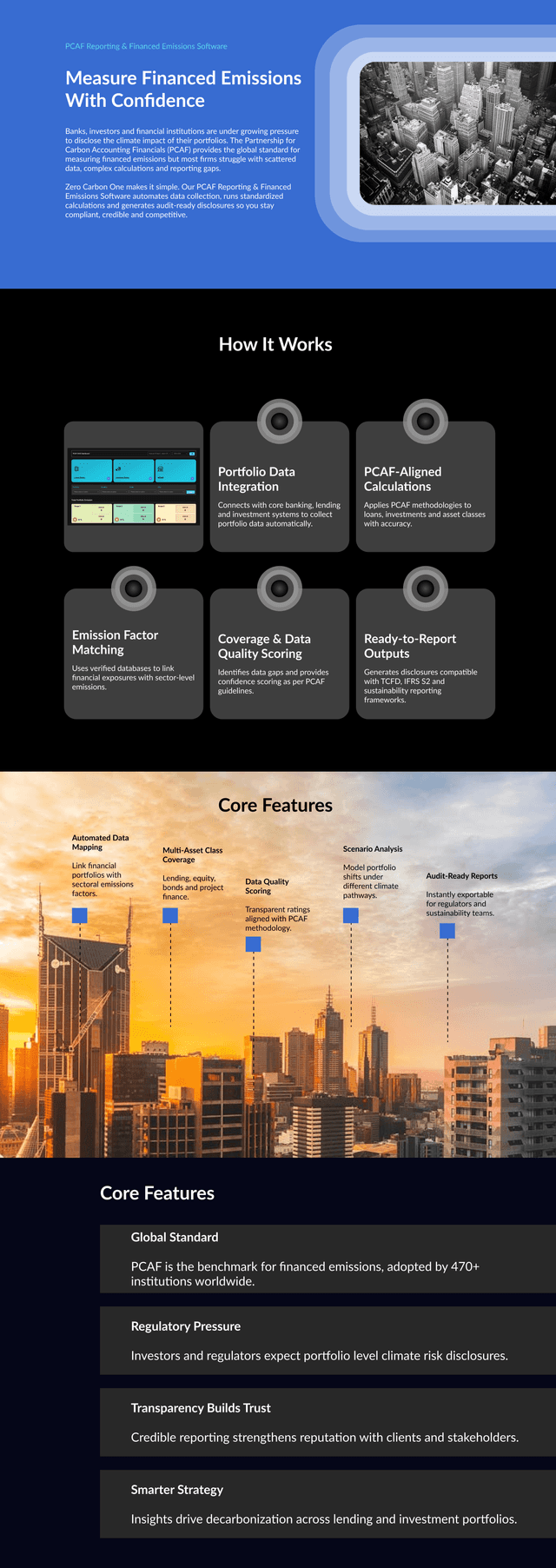 PCAF Reporting & Financed Emissions Software